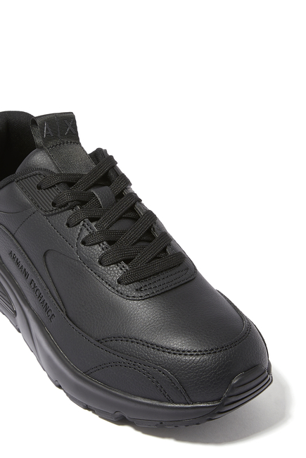 Bronx AX Logo Faux Leather Sneakers